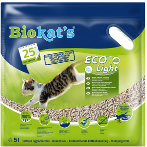 Наповнювач для котячого туалету Biokat's Тофу ECO Light Соєвий комкуючий 5 л (4002064613505)