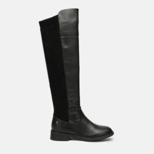 купить Сапоги XTI Pu Combined Ladies Boots 48480 39 24.5 см Черные (8434739180672)