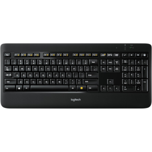 Клавіатура бездротова Logitech Illuminated K800 (920-002395) краща модель в Івано-Франківську