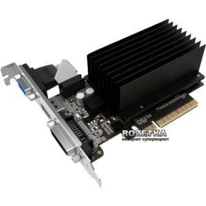 Palit PCI-Ex GeForce GT 730 2048MB DDR3 (64bit) (902/1800) (VGA, DVI, HDMI) (NEAT7300HD46-2080H) рейтинг