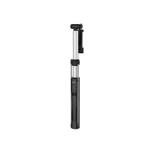 Монопод Hoco K10B Magnificent wireless selfie stick with backlight (L-1.6m) Black в Ивано-Франковске