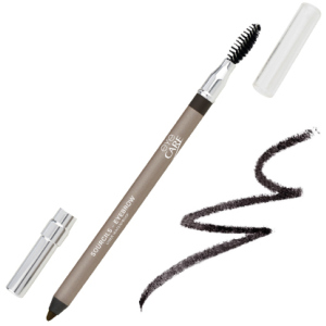 Водостійкий олівець для брів Eye Care лінія Eye Make Up призначений для корекції форми та кольору брів темно-сірий 1.2 г (3532662000359) краща модель в Івано-Франківську