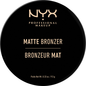 Бронзатор для обличчя та тіла NYX Professional Makeup Matte Bronzer матовий MBB01 - Light 9.5 г (800897809058) рейтинг