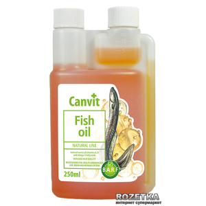 Комплекс Омега-3 жирних кислот Canvit Fish Oil для собак 250 мл (can57277)