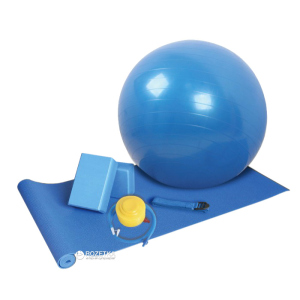 Набор для йоги LiveUp Training Set Blue (LS3243) лучшая модель в Ивано-Франковске