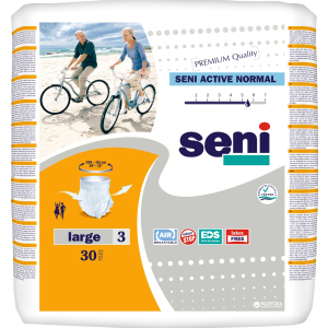 Підгузки-трусики для дорослих Seni Active Normal Large 30 шт (5900516697501) ТОП в Івано-Франківську