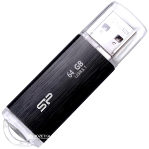 Silicon Power Blaze B02 64GB USB 3.0 Black (SP064GBUF3B02V1K) надійний