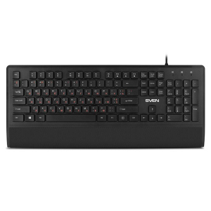 Клавіатура Sven KB-E5500 Black USB рейтинг