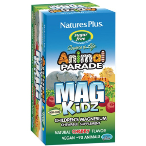 Минералы Natures Plus Animal Parade Mag Kidz магний Вишня 90 жевательных таблеток (97467299429)