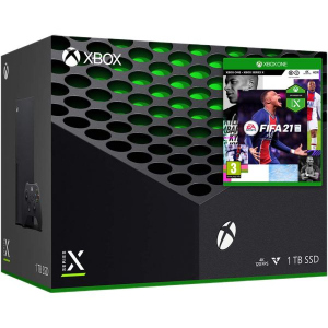 Microsoft Xbox Series X 1Tb + FIFA 21 (російська версія) краща модель в Івано-Франківську