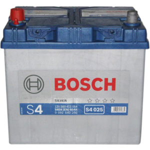 Автомобильный аккумулятор Bosch 6СТ-60 (S4025) 60 Ач (+/-) Asia 540 А (0 092 S40 250) в Ивано-Франковске