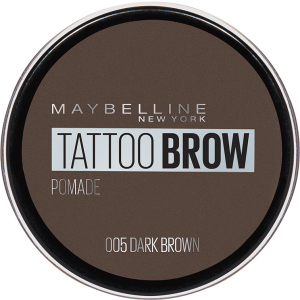 Помадка для брів Maybelline New York Tatto Brow 005 Темно-коричневий 2 г (3600531516758) краща модель в Івано-Франківську