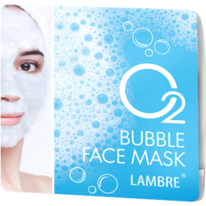 Маска Lambre Bubble face mask O2 Пухирцева з сильною кисневою дією 2х8 мл (3760183769503) краща модель в Івано-Франківську