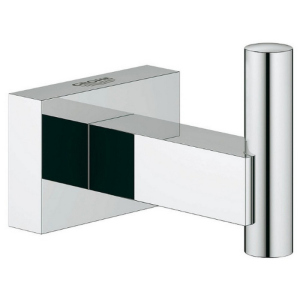 Гачок для рушника одинарний Grohe EX Essentials Cube 40511001 хром (34244)