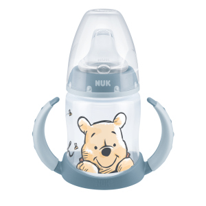 Поильник NUK Disney First Choice с ручками с силиконовой насадкой 150 мл Синий (4008600402350)