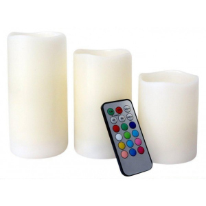 Нічник Luma Candles Color Changing 3 свічки з пультом рейтинг