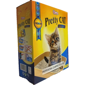 Наполнитель для кошачьего туалета Pretty Cat Premium Gold без аромата Бентонитовый комкующий 5 кг (6 л) (5948311200830) в Ивано-Франковске