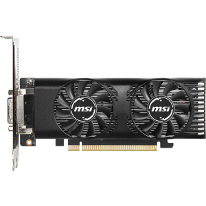 MSI PCI-Ex GeForce GTX 1650 Low Profile OC 4GB GDDR5 (128bit) (1695/8000) (DVI-D, HDMI, DisplayPort) (GTX 1650 4GT LP OC) ТОП в Івано-Франківську