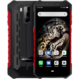 Мобильный телефон Ulefone Armor X5 3/32GB Black-Red рейтинг