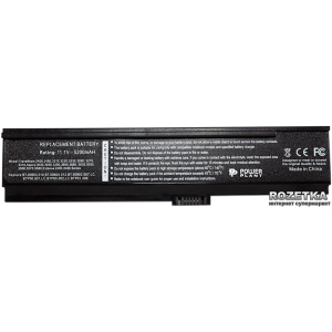 Акумулятор PowerPlant BT.00603.010 для Acer Aspire 3030 Black (11.1V/5200mAh/6 Cells) (NB00000211) краща модель в Івано-Франківську