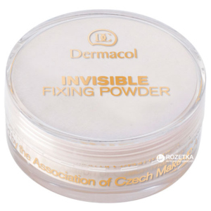 Фіксуюча розсипчаста пудра Dermacol Invisible Fixing Powder 13.5 г 02-Natural (85950856)