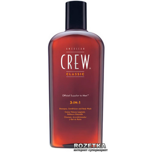 Средство по уходу за волосами и телом American Crew 3-in-1 Shampoo Conditioner And Body Wash 450 мл (738678251416) надежный