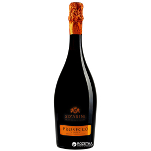 Вино ігристе Sizarini Prosecco біле сухе 0.75 л 11% (8003503018215)