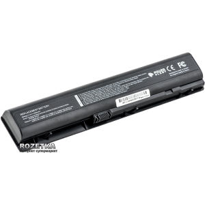 Акумулятор PowerPlant для HP DV9000 Black (14.4V/5200mAh/6Cells) (NB00000128) ТОП в Івано-Франківську