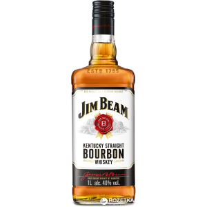 Віскі Jim Beam White 4 роки витримки 1 л 40% (5010196092142) краща модель в Івано-Франківську