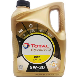 Моторное масло Total Quartz INEO L Life 5W-30 5 л (181712) лучшая модель в Ивано-Франковске