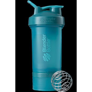 Шейкер BlenderBottle ProStak з кулькою 650 мл Блакитний (PS 22oz Teal) ТОП в Івано-Франківську