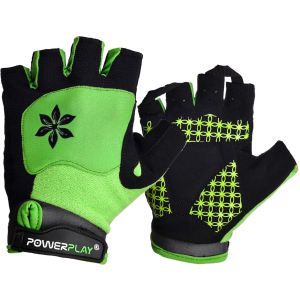 Велоперчатки женские PowerPlay 5284B S Green (5284B_S_Green) лучшая модель в Ивано-Франковске