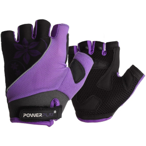 Велоперчатки женские PowerPlay 5281D XS Purple (5281D_XS_Purple) лучшая модель в Ивано-Франковске