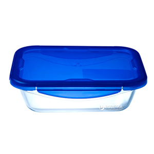 Форма для запікання прямокутна Pyrex Cook&amp;Go з кришкою 24х18х6 см (282PG00)