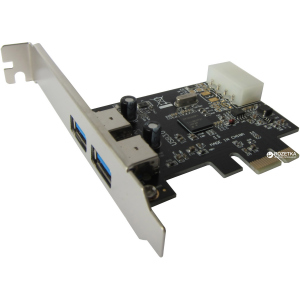 Контролер Dynamode PCI-E-USB 3.0 (2 зовнішні порти) (USB30-PCIE-2) краща модель в Івано-Франківську