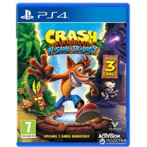Ігра Crash Bandicoot N'sane Trilogy для PS4 (Blu-ray диск, English version) в Івано-Франківську