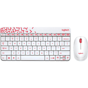 Комплект бездротової Logitech MK240 Nano White RUS (920-008212) в Івано-Франківську