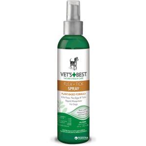 Спрей VET`S BEST Flea & Tick Spray від бліх, кліщів та москітів для собак 236 мл (vb10346) надійний