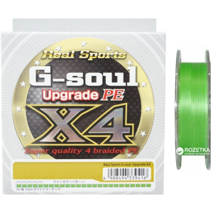 Шнур YGK G-Soul X4 Upgrade 200 м 0.148 мм 0.8 кг/14 lb Серый (55450114) ТОП в Ивано-Франковске