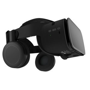 Очки шлем виртуальной реальности Bobo 3D VR Z6 Original с Наушниками и Пультом ДУ Bluetooth 110° рейтинг