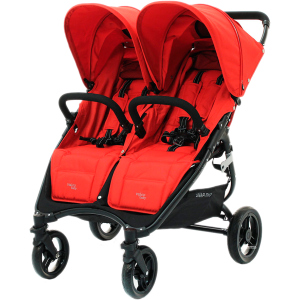 Прогулянковий візок для двійні Valco Baby Snap Duo Fire Red (9885) в Івано-Франківську