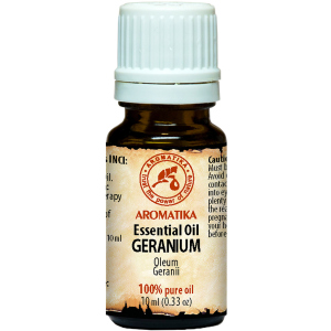 Эфирное масло гераниевое Ароматика Geranium Essential Oil 10 мл (4820177020962) лучшая модель в Ивано-Франковске