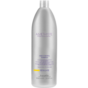 Шампунь Farmavita Amethyste Regulate Sebo Control Shampoo для жирної шкіри голови 1 л (8022033016201) рейтинг