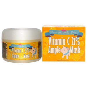 Маска для лица с витаминами разогревающая Elizavecca Milky Piggy Vitamin C 21% Ample Mask 100 мл (8809339904117) ТОП в Ивано-Франковске