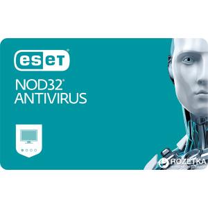 Антивірус ESET NOD32 Antivirus (5 ПК) ліцензія на 12 місяців Базова / на 20 місяців Продовження (електронний ключ у конверті) краща модель в Івано-Франківську