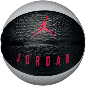 М'яч баскетбольний Nike Jordan Playground 8P Size 7 Black/Wolf Grey/Gym Red/Gym Red (J.000.1865.041.07) ТОП в Івано-Франківську