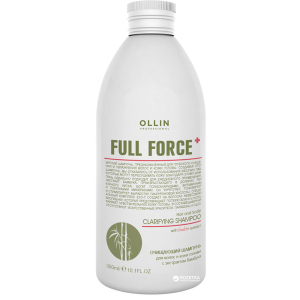 Очищающий шампунь для волос и кожи головы Ollin Professional Ollin Full Force с экстрактом бамбука 300 мл (4620753725614) ТОП в Ивано-Франковске