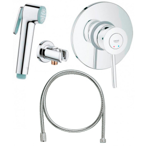 купити Душовий гарнітур GROHE BauClassic 111048 (29048000+28105000/28417000+27512001+28628000)