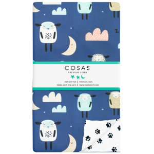 Підковдра Cosas Sheep Sleep Dblue Paws 155х215 (4822052060032) краща модель в Івано-Франківську