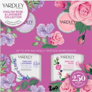 Набор для женщин Yardley English Lavender & English Rose 4 х 50 г (5056179301924) ТОП в Ивано-Франковске